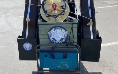 3rd iteration  busking / gig trolly