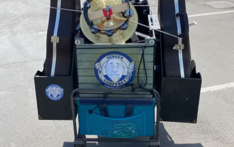 3rd iteration  busking / gig trolly