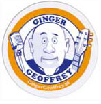 Iron-on Ginger Geoffrey patch badge