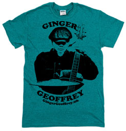 Jade GingerGeoffrey T-shirt in various sizes