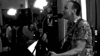 Bash and Strum playing a private party at the 45 Club Necastle